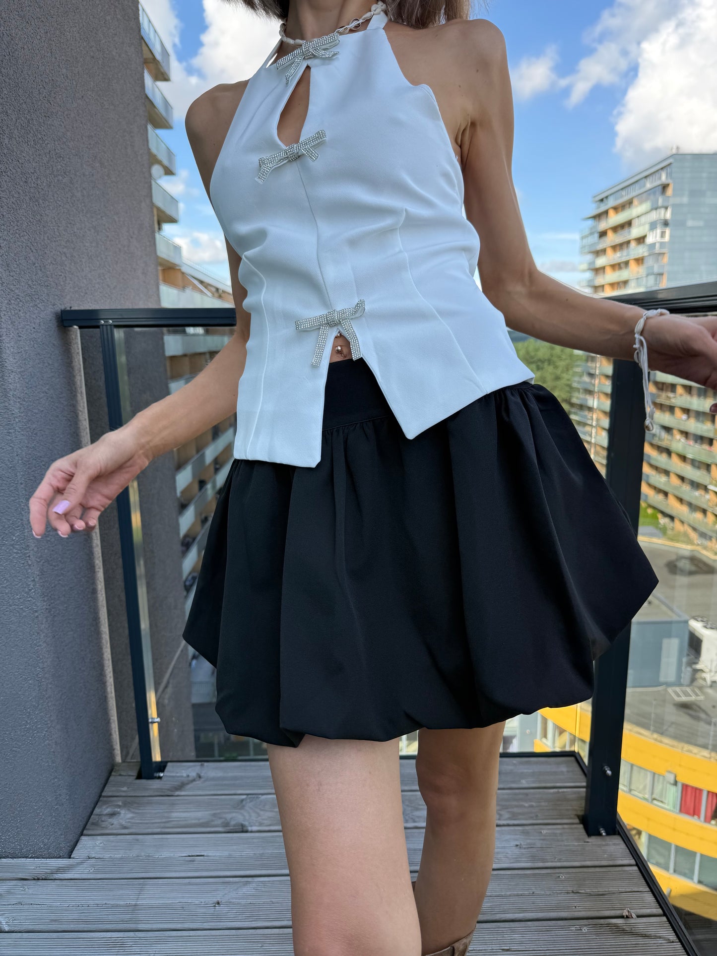 Mini sijonas su šortukais (skort)