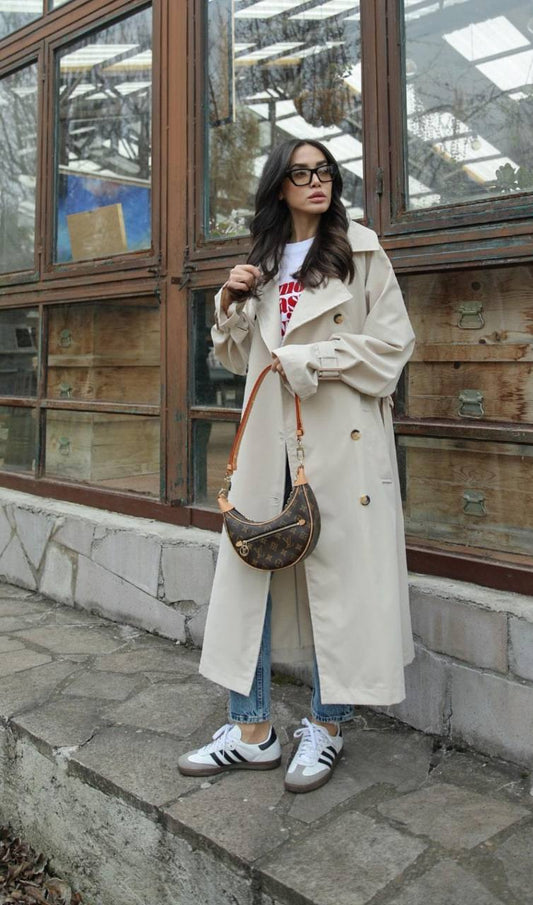 TRENCHCOAT’as be pamušalo