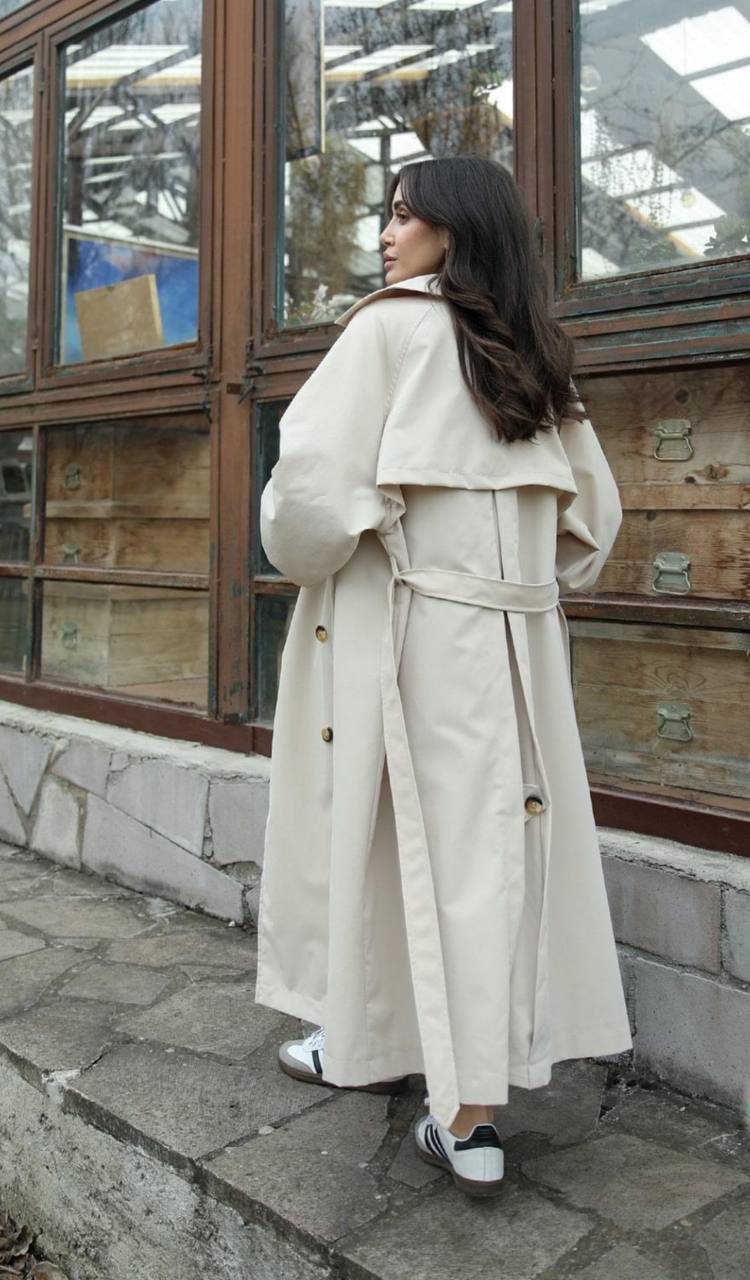 TRENCHCOAT’as be pamušalo